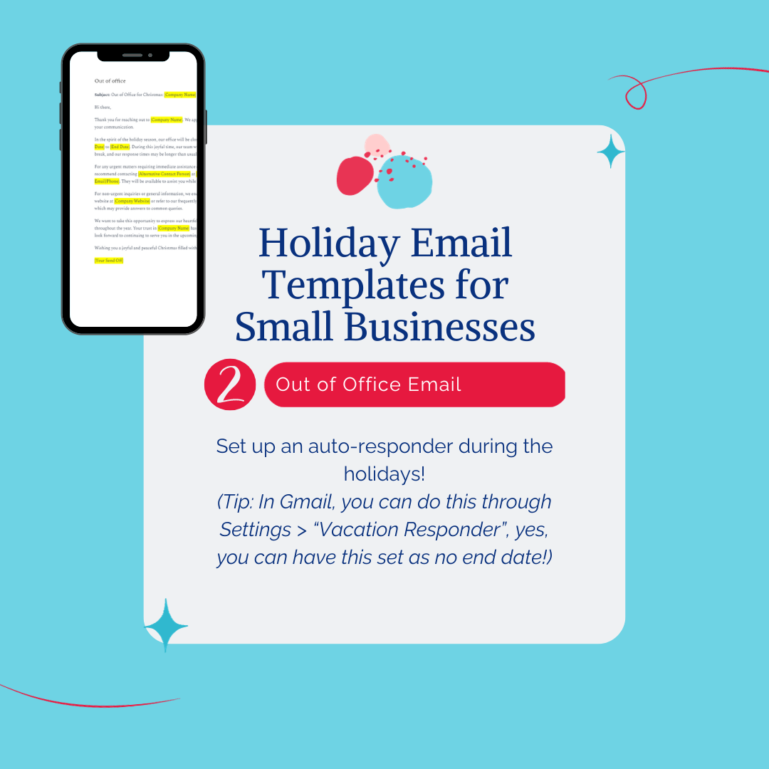 Holiday Email Templates for Small Businesses