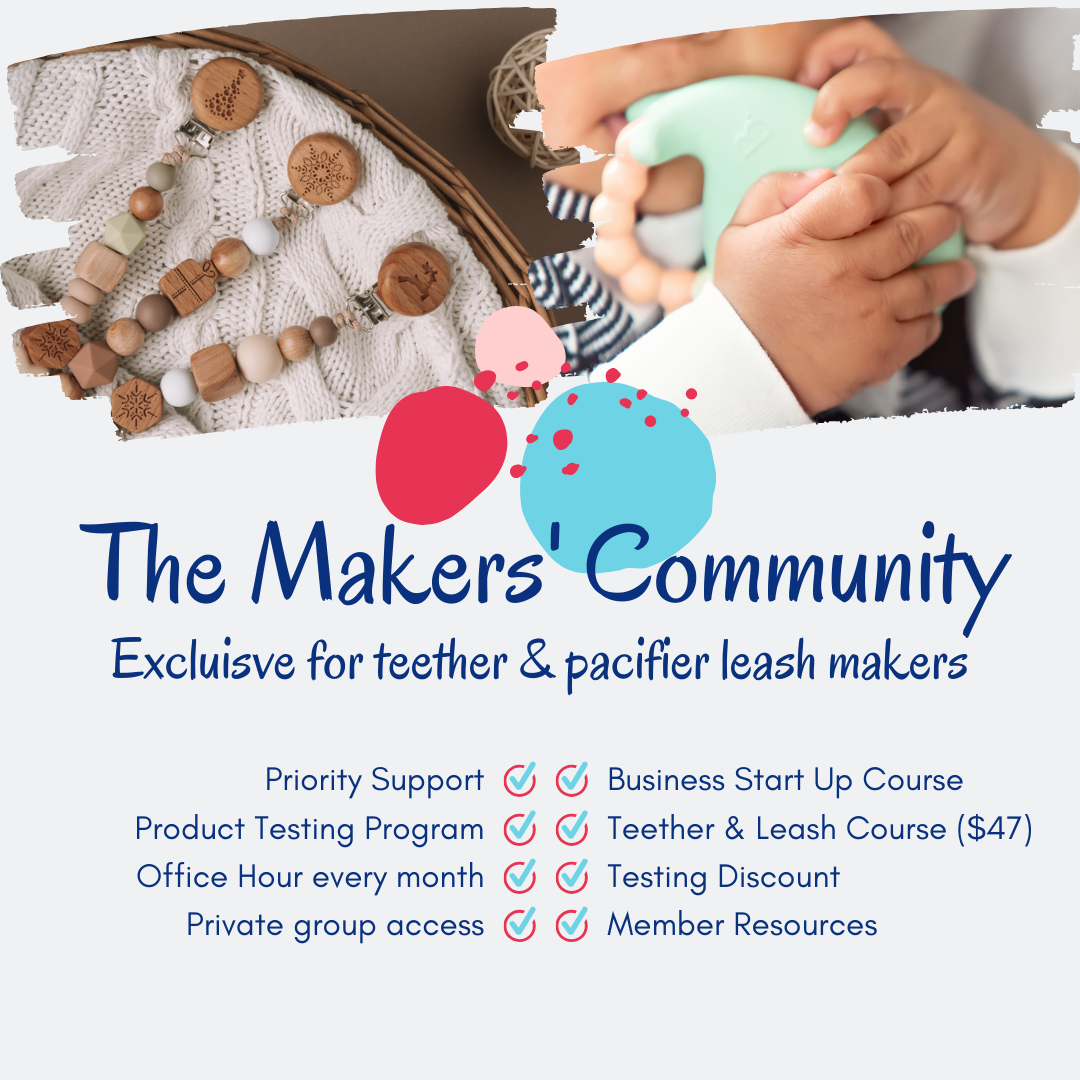 Makers Community for Teether & Pacifier Leash Makers - Membership