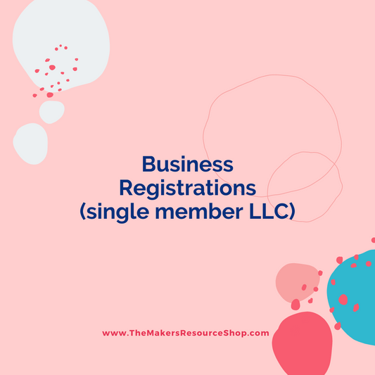 Business Registration (single member LLC)
