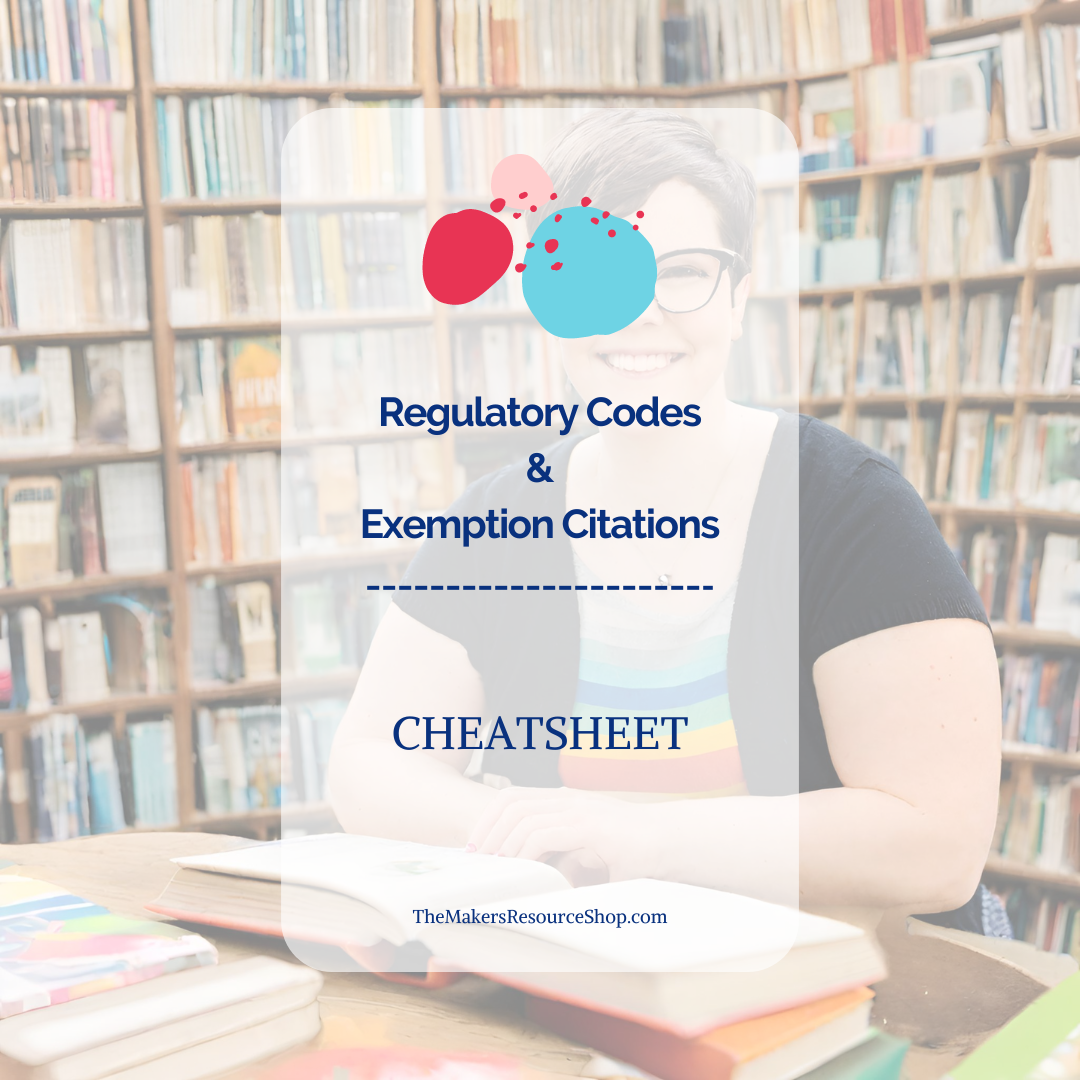 Codes & Citations Cheatsheet