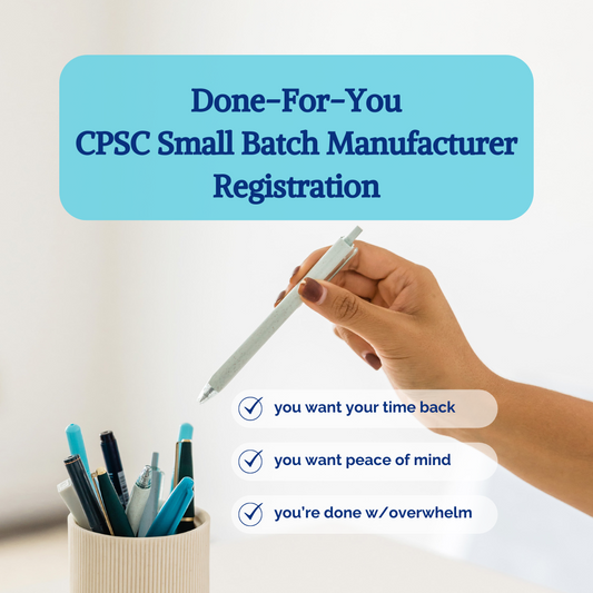 Done-For-You CPSC Registration Service