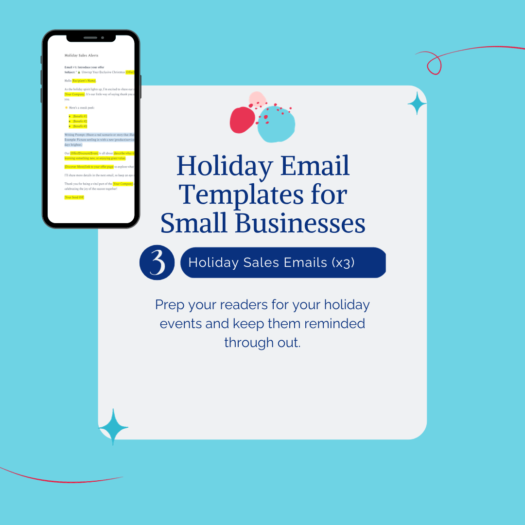 Holiday Email Templates for Small Businesses