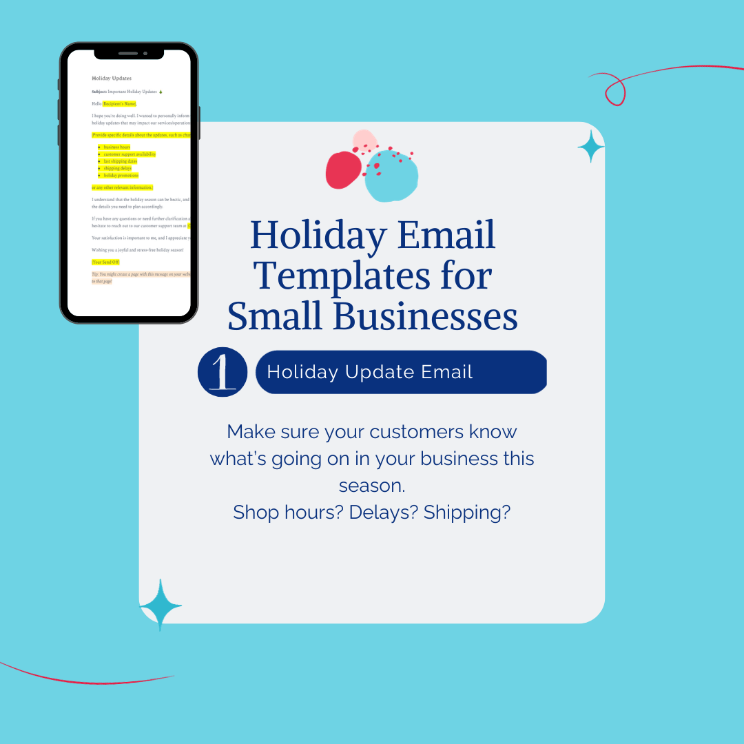 Holiday Email Templates for Small Businesses
