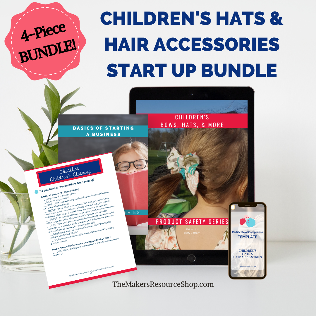 Children's Hats & Hair Accessories Start Up Bundle