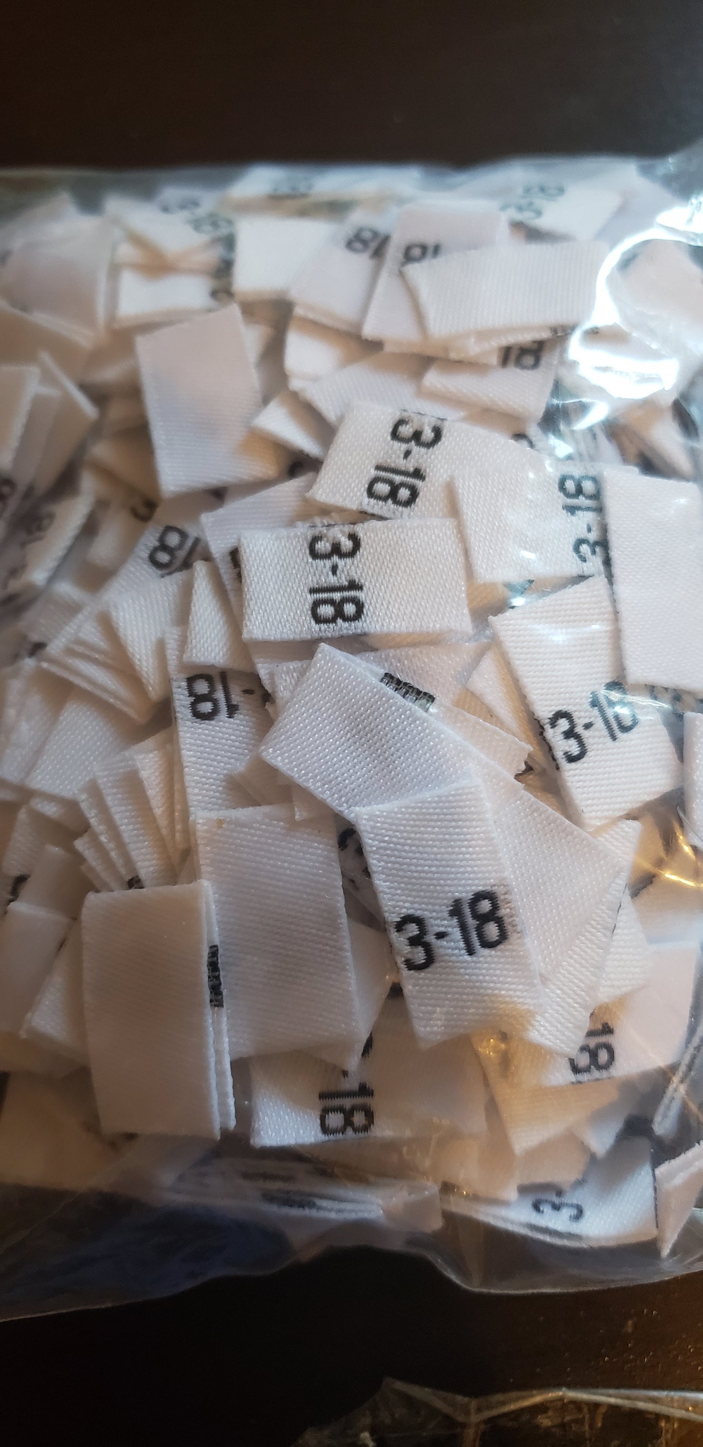Assorted Size Tags