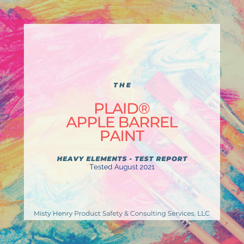 Test Report: Apple Barrel Paint - 2021