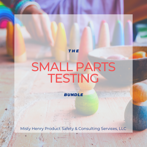 Small Parts Testing for Toys, Teethers, & Pacifier Leashes